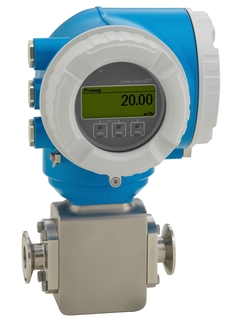 Electromagnetic flowmeter Proline Promag H 300 for the food & beverages and life sciences industries Electromagnetic flowmeter Proline Promag H 300 for the food & beverages and life sciences industries