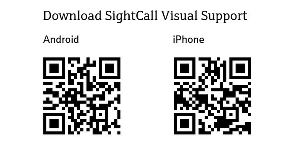 download SightCall Visual Support App download SightCall Visual Support App
